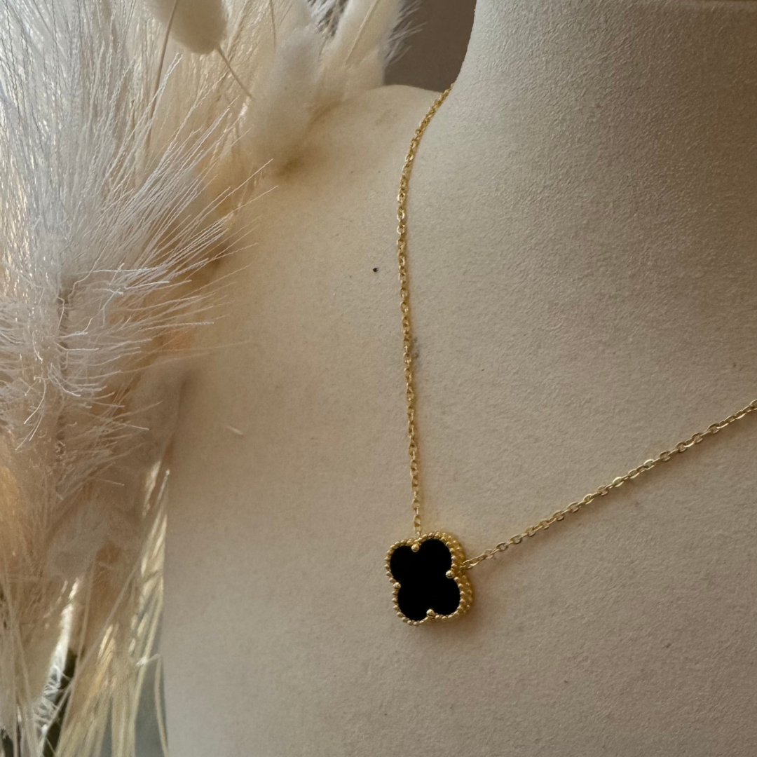 18K Gold-Plated Van Cleef Style Necklace