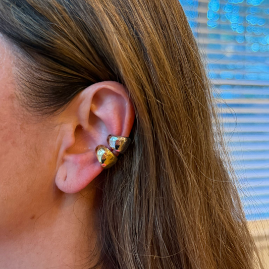 Drop Ear Cuff - Gold Plated